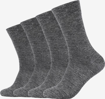 camano Socks 'Mika' in Grey: front