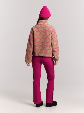 PROTEST Fleece jas 'PRTWiba' in Lila