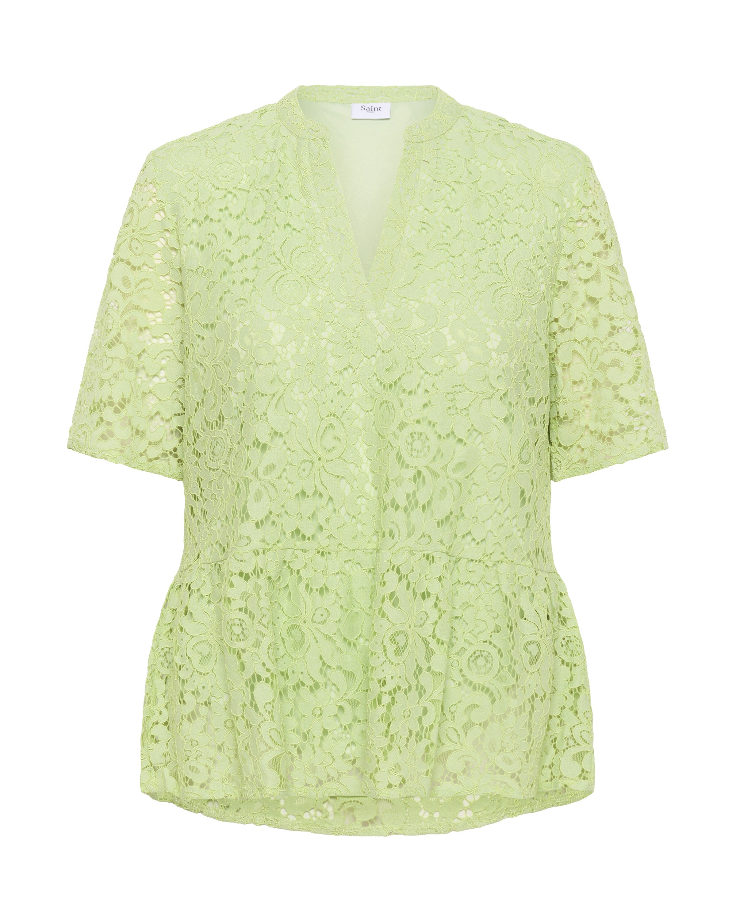 SAINT TROPEZ Bluse 'Zanna' i grøn: forside