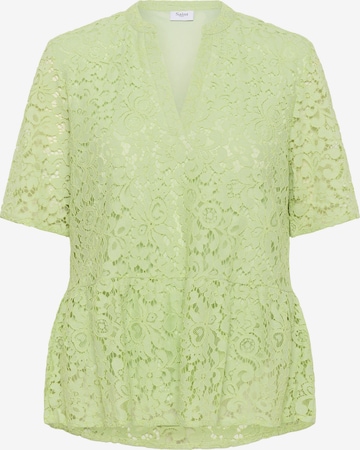 SAINT TROPEZ Bluse 'Zanna' in Grün: Vorderseite