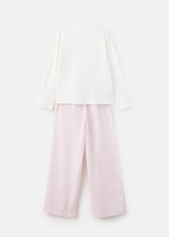 MANGO KIDS Pajamas 'LIGTHS' in White