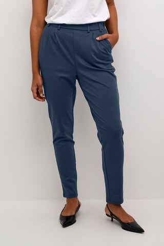 Kaffe Tapered Pants 'Jenny' in Blue: front