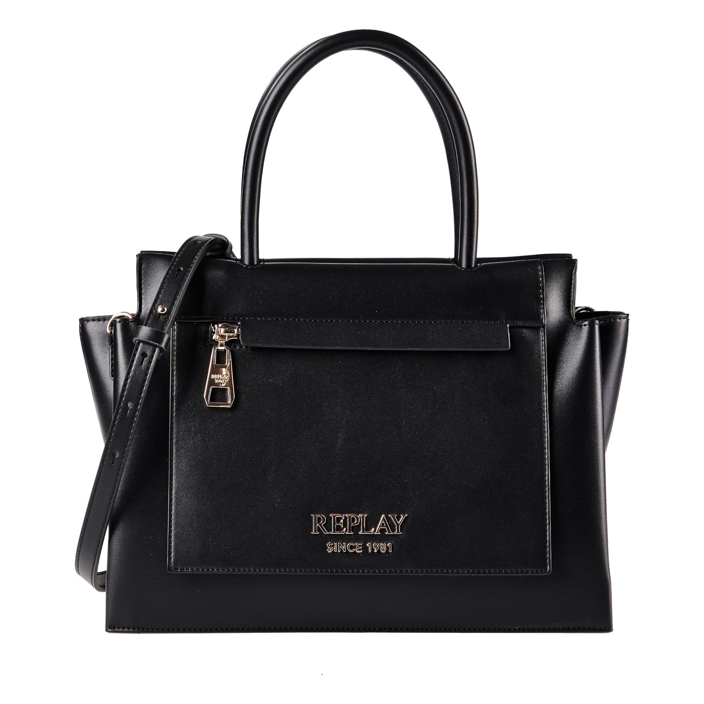 Sac bandoulière REPLAY en noir : devant