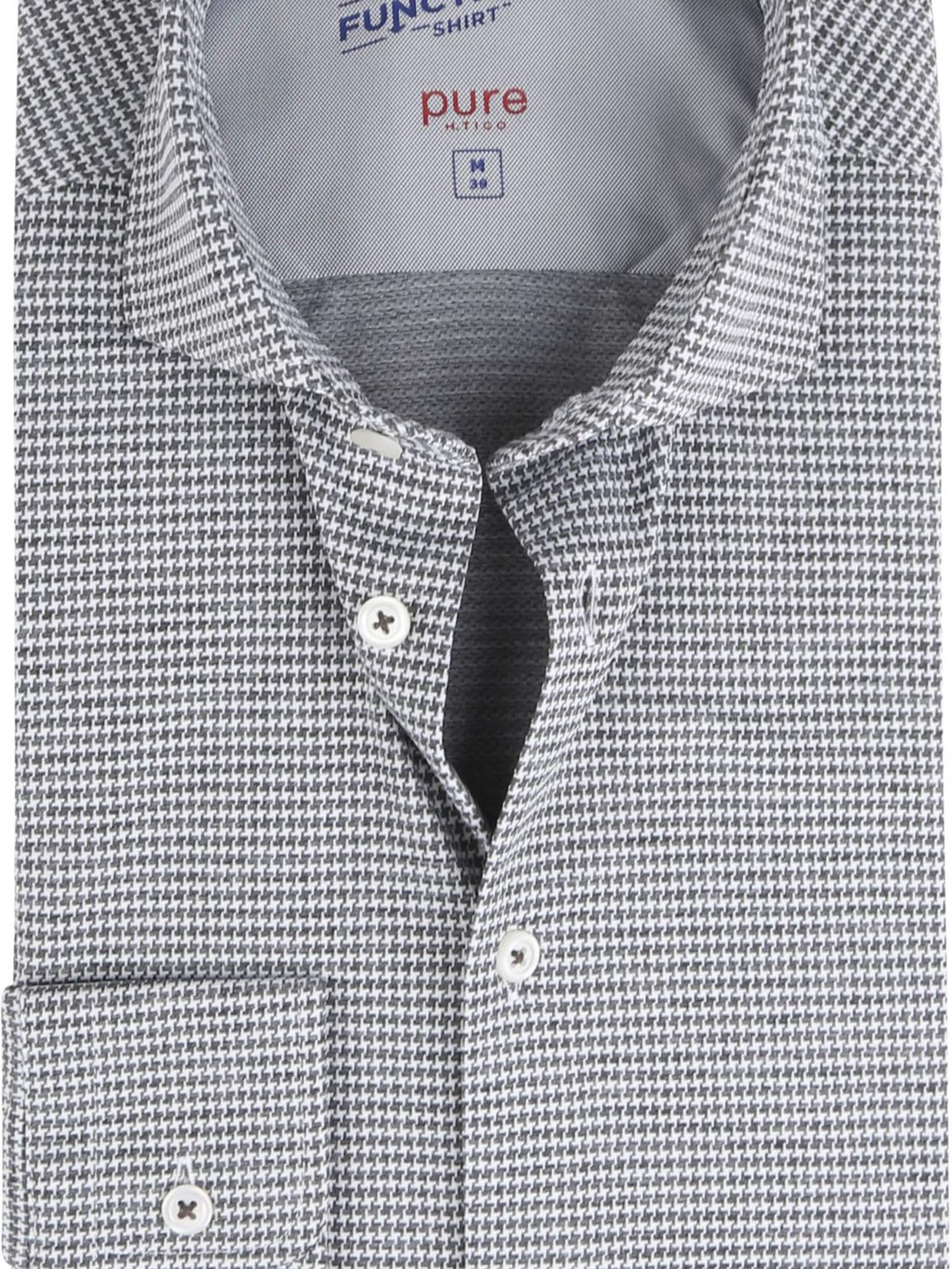 PURE Slim Fit Hemd‌ in Grau