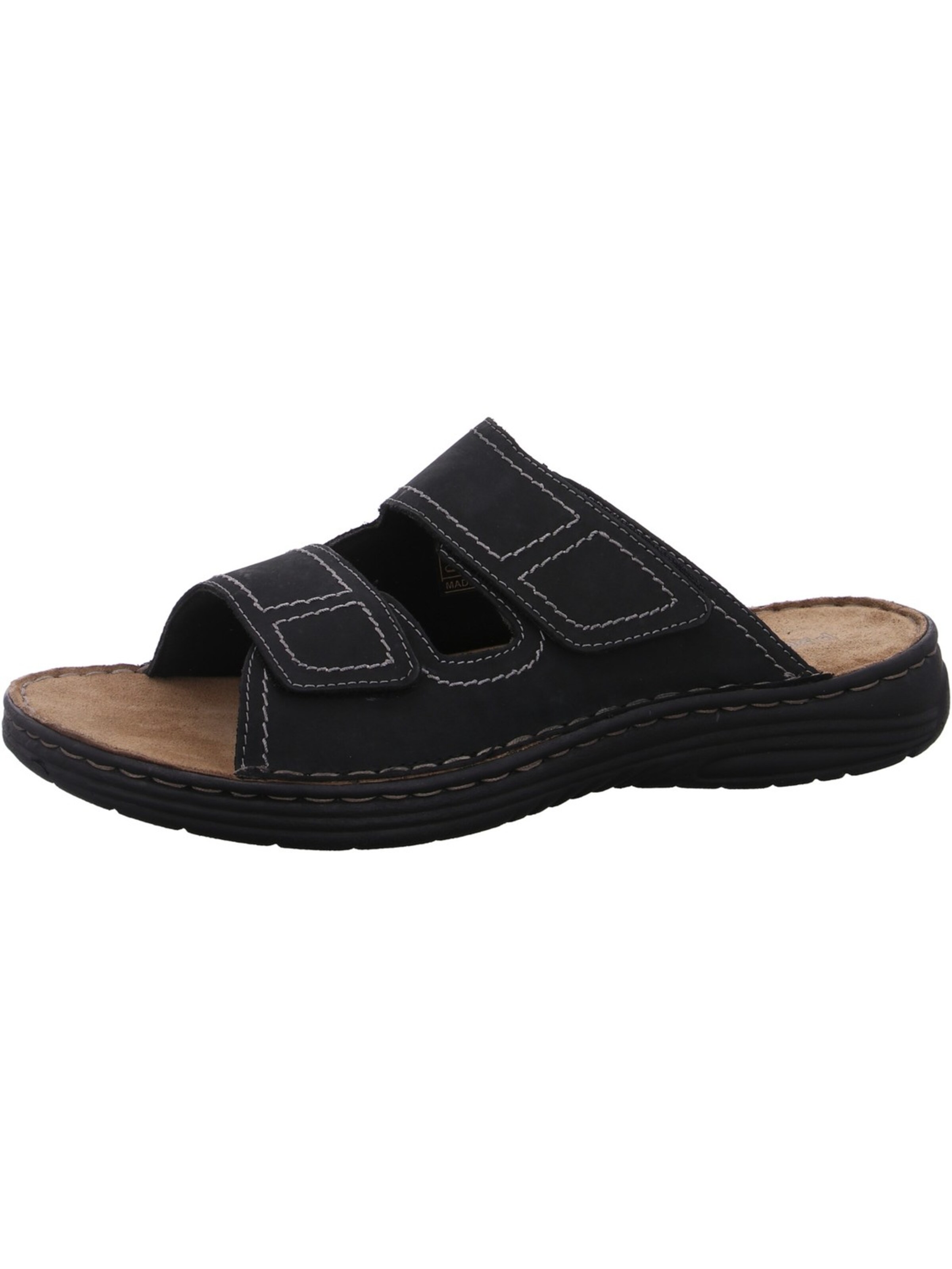 REFLEXAN Mules in Black: front
