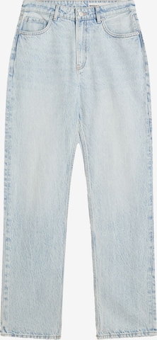 Jean Bershka en bleu : devant