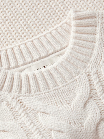 TOMMY HILFIGER Pullover in Beige