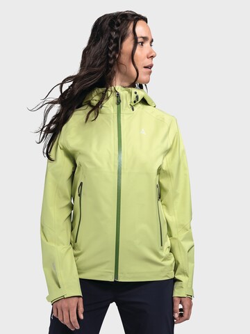 Schöffel Outdoor jacket 'Vistdal' in Green: front