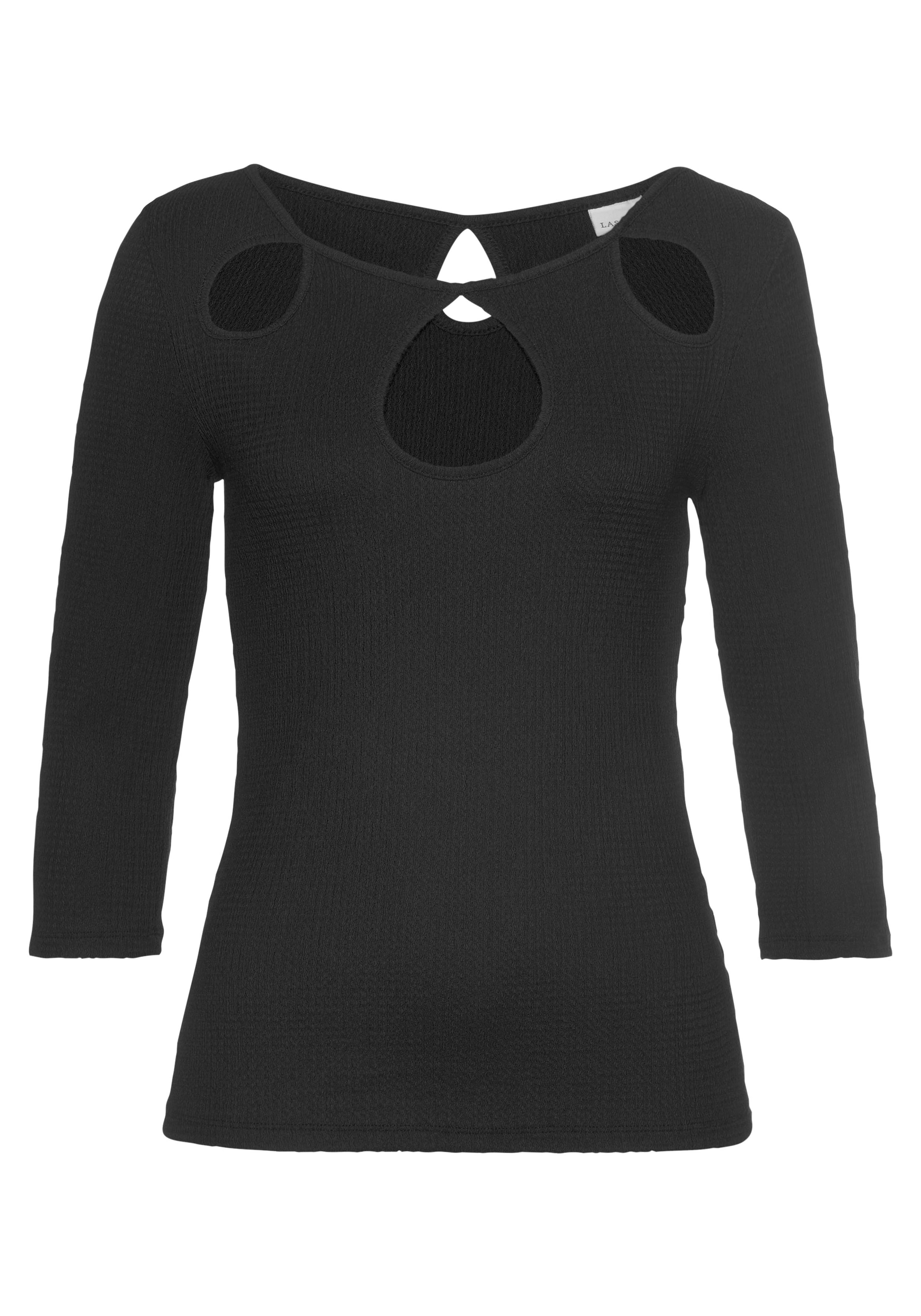 LASCANA Shirts i sort: forside