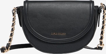 Carlo Colucci Schoudertas 'di Maio' in Zwart: voorkant