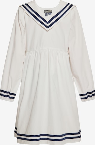 DreiMaster Vintage - Vestido em branco: frente