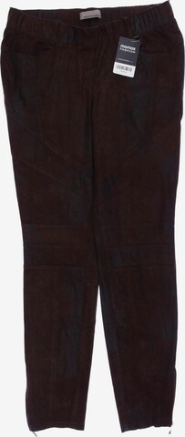 Mandarin Pants in L in Brown: front