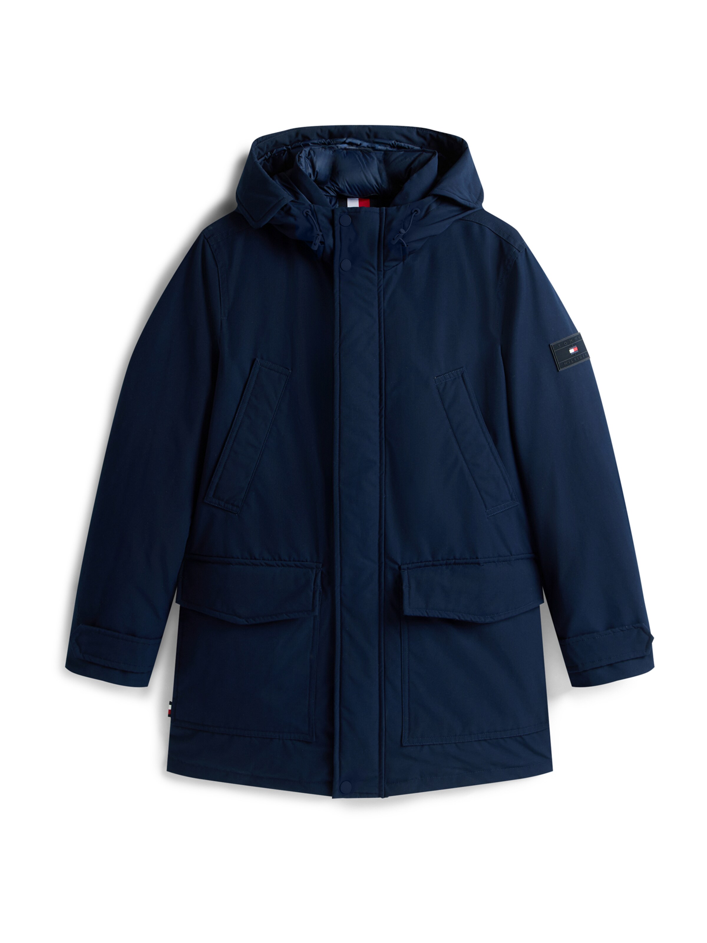 TOMMY HILFIGER Winter parka 'ROCKIE' in Blue: front