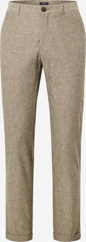 Matinique Regular Chino trousers 'Liam' in Green: front