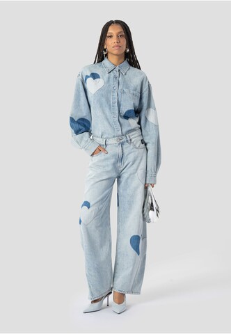 Elias Rumelis Shirt 'BEBA' in Blau