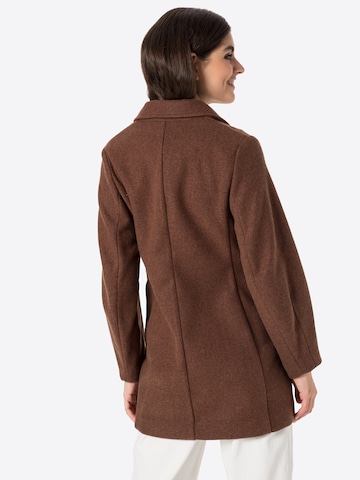 Sisley Between-Seasons Coat 'HEAVY' in Brown