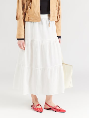 VILA Sukně 'VIPRISILLA' – bílá: přední strana