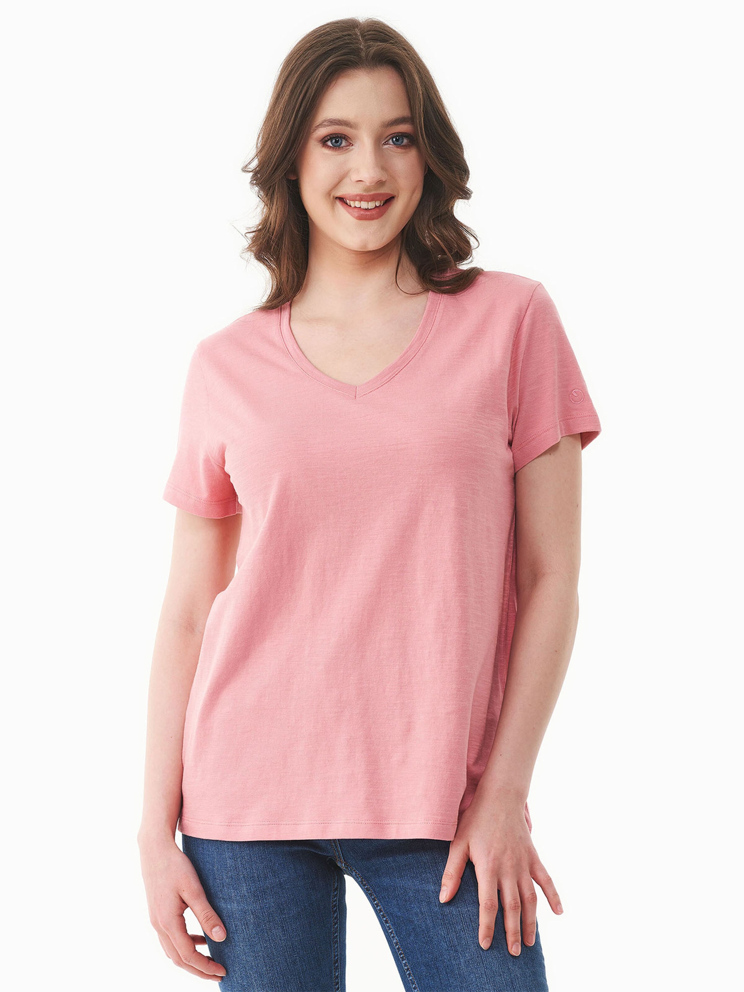 Organication Shirt in Pink: front