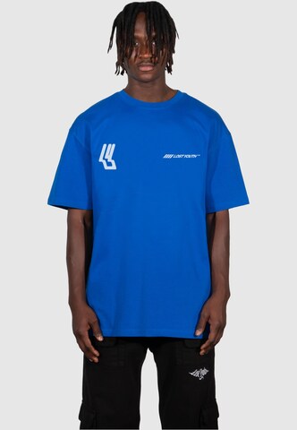 Lost Youth T-shirt 'Icon V.2' i blå: framsida