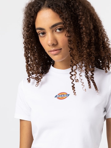 DICKIES - Camiseta 'MAPLE VALLEY' en blanco