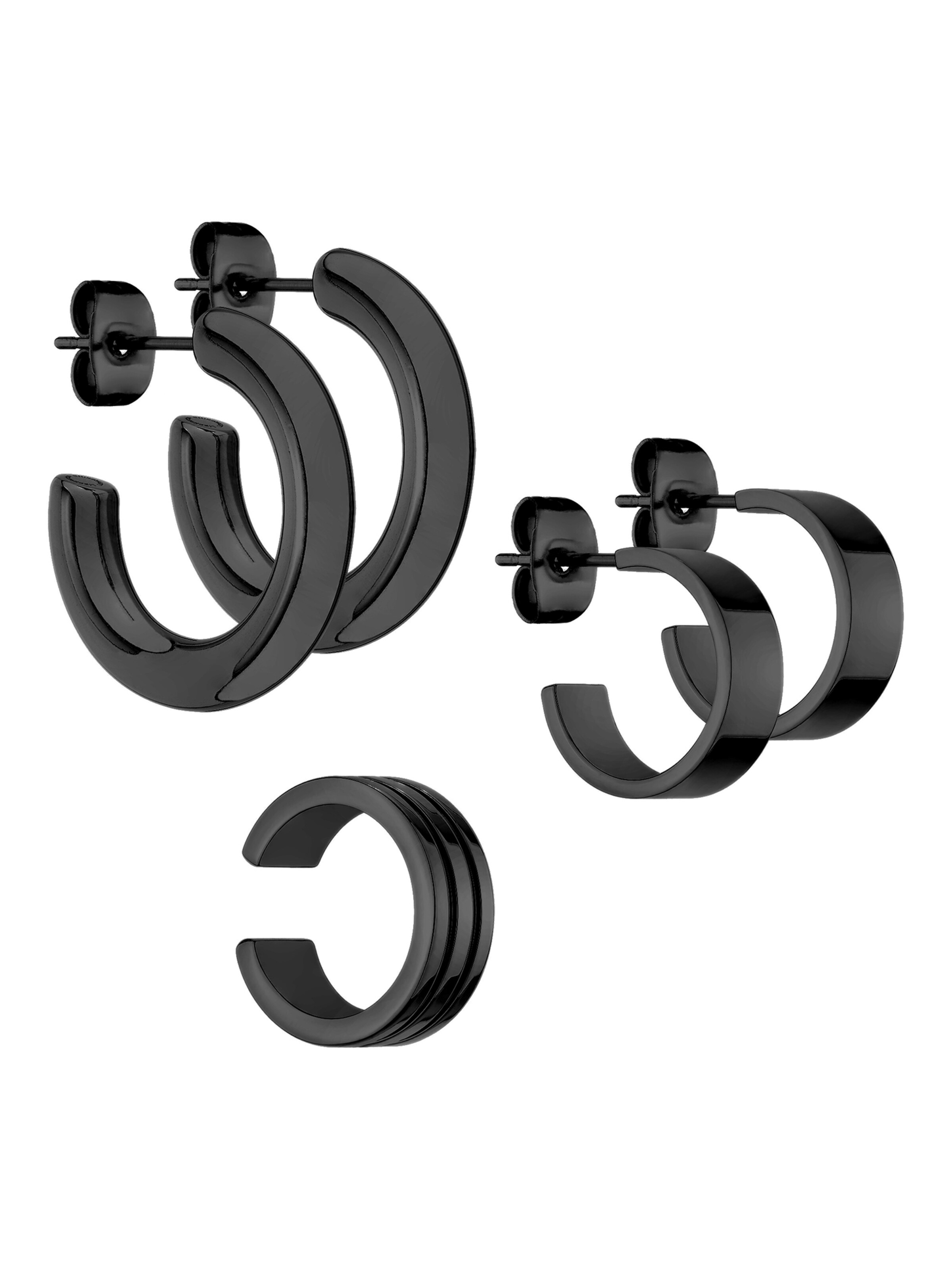 Liebeskind Berlin Jewelry Set in Black: front