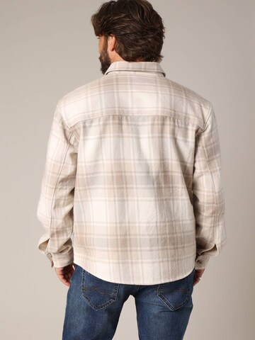 Coupe regular Chemise 'OREBRO' Deeluxe en beige