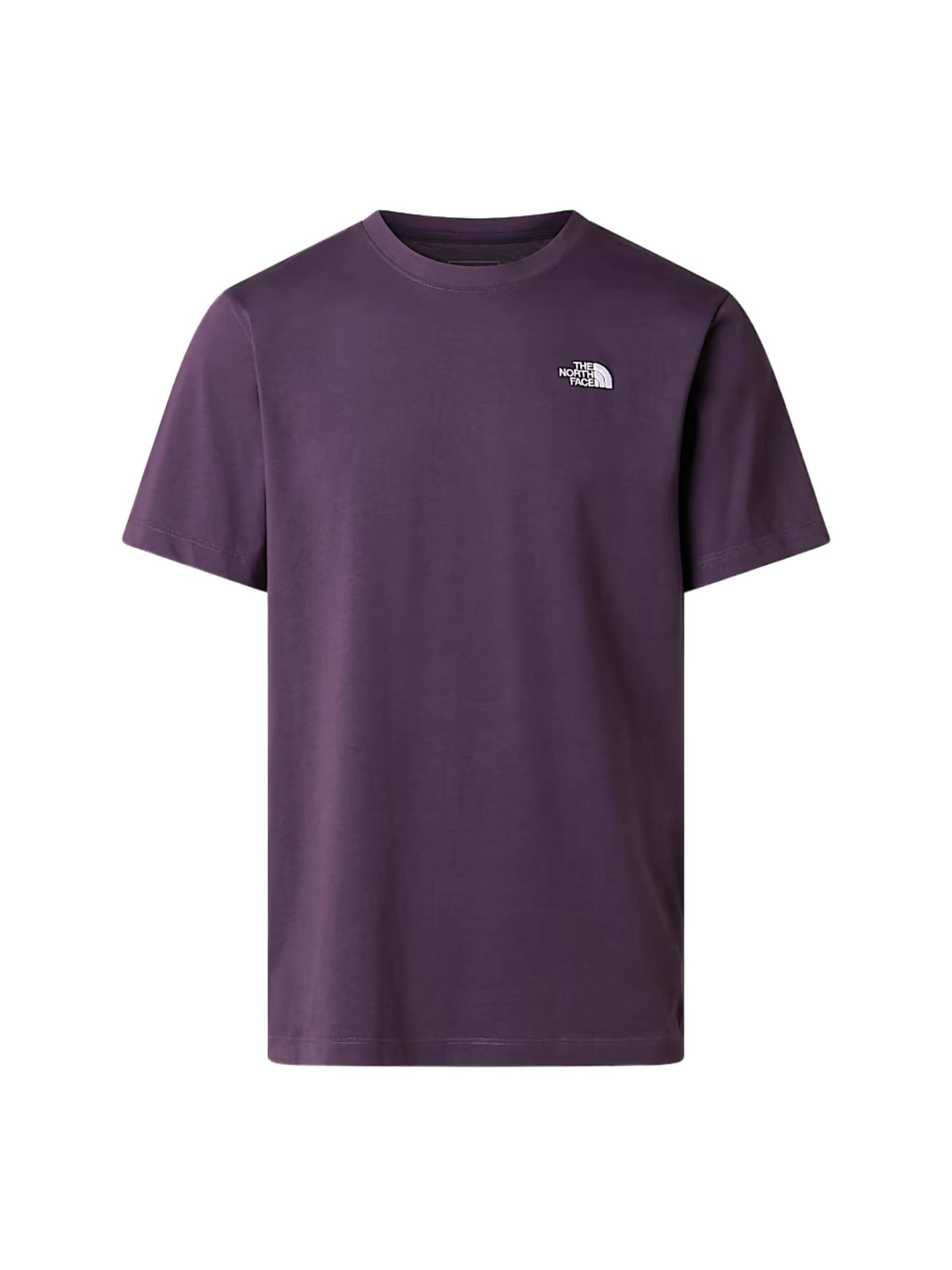 THE NORTH FACE Shirt 'EVO SD REG SS' in Purple: front