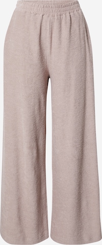 Wide Leg Pantalon 'Elsa' A LOT LESS en violet : devant