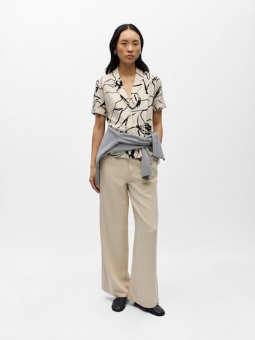 OBJECT Bluse 'OBJSanne' in Beige