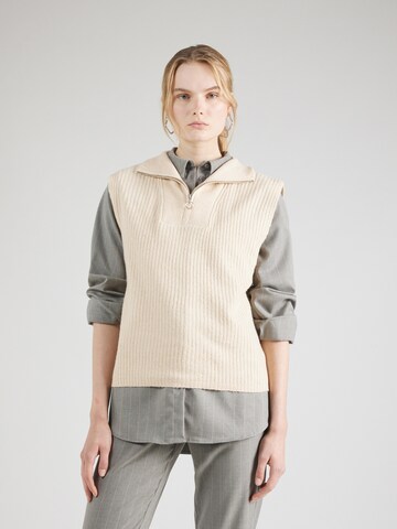 b.young Pullover 'Onema' i beige: forside