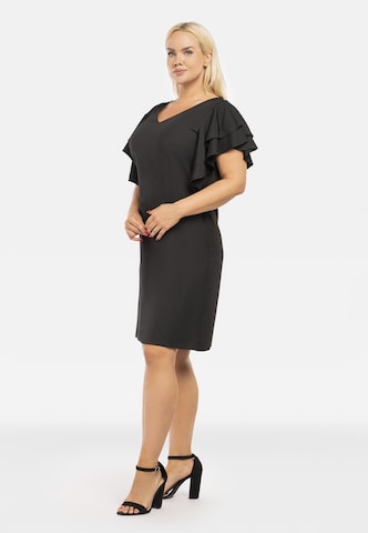 Karko Cocktailkleid 'ELIANA' in Schwarz