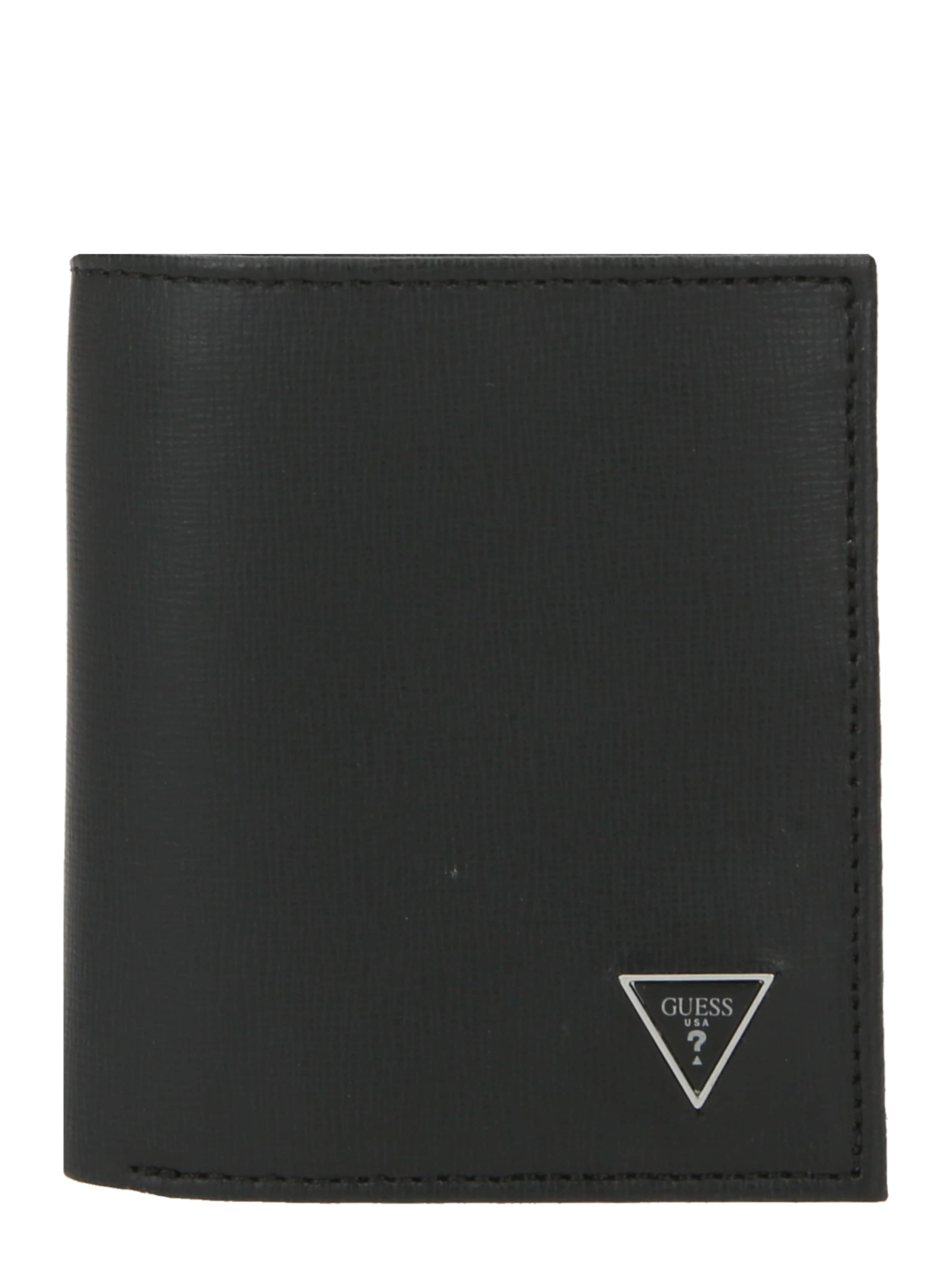 GUESS Πορτοφόλι 'MITO SML BLD W C PKT' σε μαύρο: μπροστά