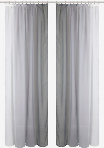 MY HOME Curtains & Drapes in Grey: front