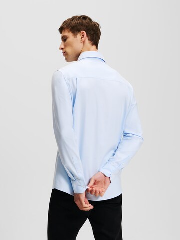Karl Lagerfeld - Ajuste regular Camisa en azul