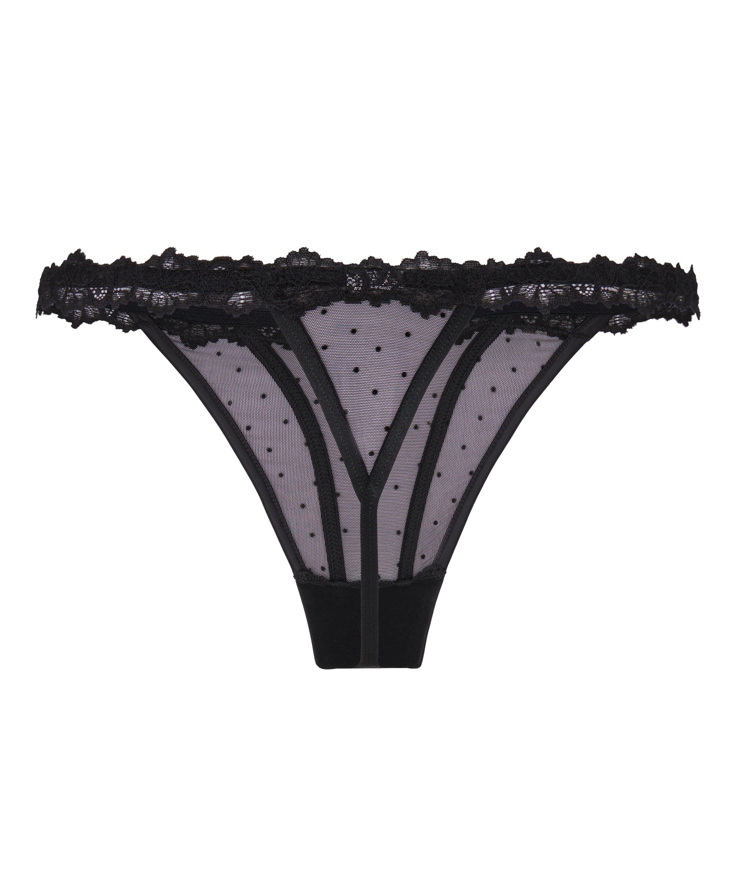 Hunkemöller String in Zwart