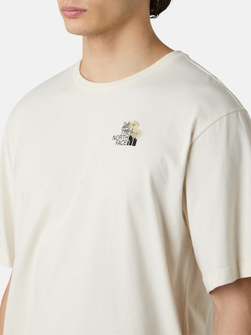 THE NORTH FACE Tričko 'Flower Dome' – bílá
