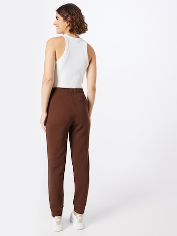 Effilé Pantalon Calvin Klein en marron