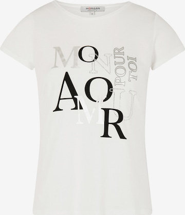 Morgan Shirt in Wit: voorkant