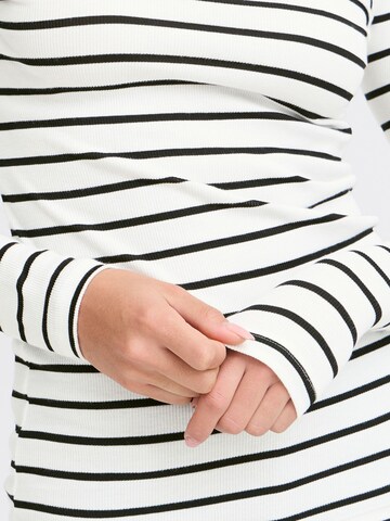 Fransa Shirt 'Hizamond' in White