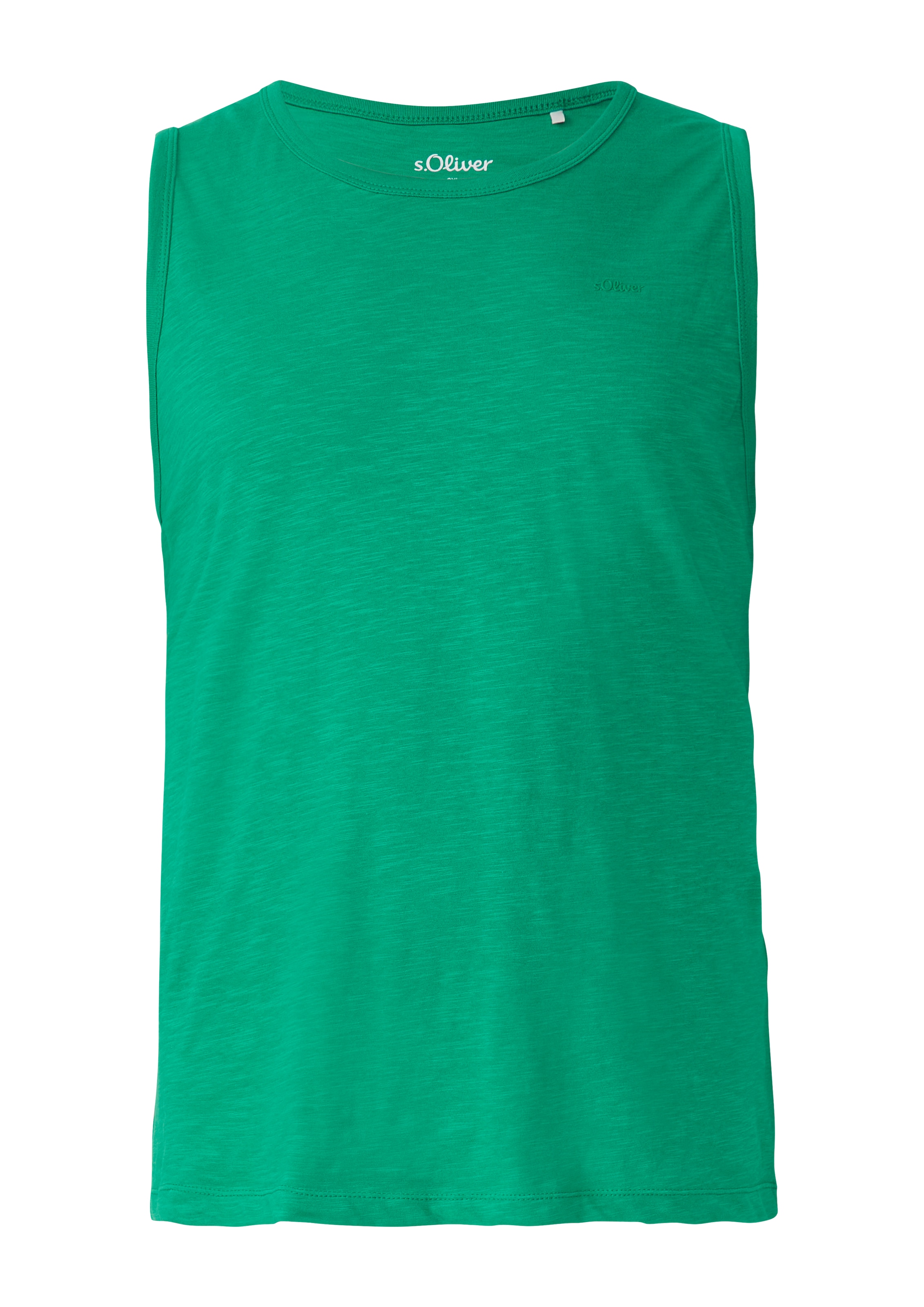 s.Oliver Men Big Sizes Shirt in Grün: Vorderseite