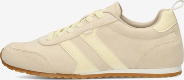 Baskets basses 'MAXINE' POSH by Poelman en beige : devant