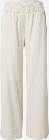 modström Szeroka nogawka Spodnie 'Honor' w kolorze beżowy: przód