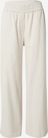 modström Wide Leg Housut 'Honor' värissä beige: edessä