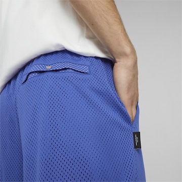 PUMA Normální Kalhoty – modrá