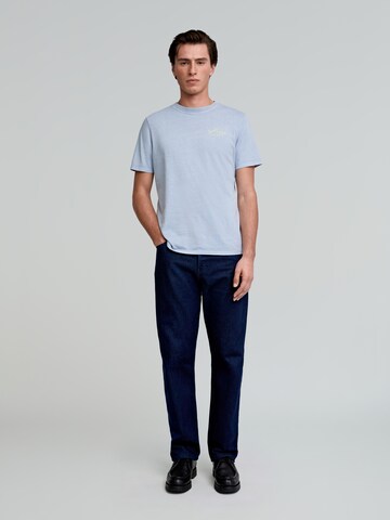 Scalpers Shirt in Blauw: voorkant