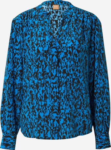 BOSS Blouse 'Banora' in Blauw: voorkant