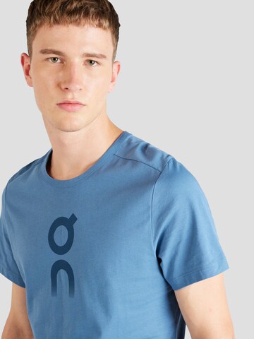 T-Shirt fonctionnel On en bleu