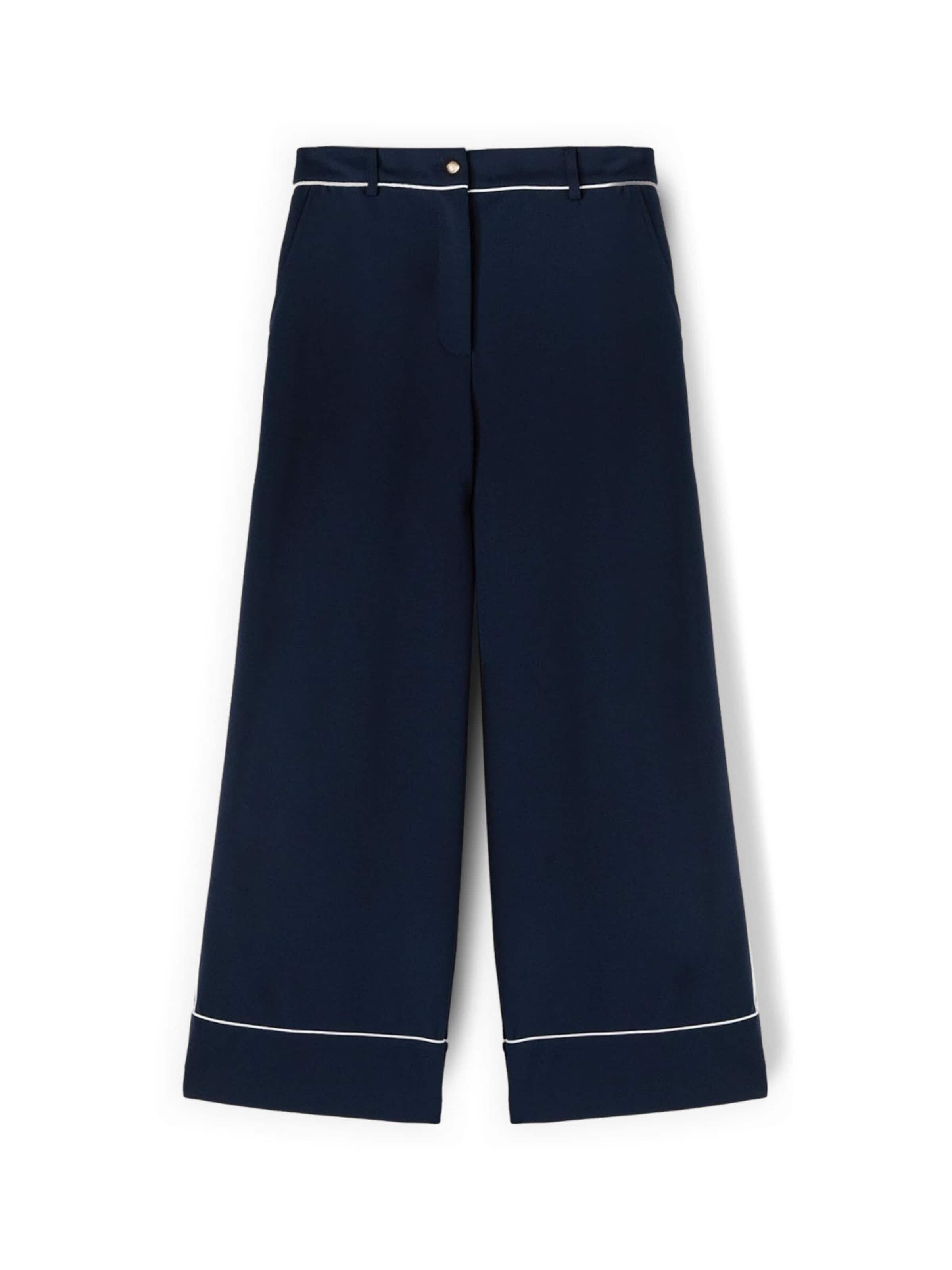 Wide Leg Pantalon MOTIVI en bleu : devant