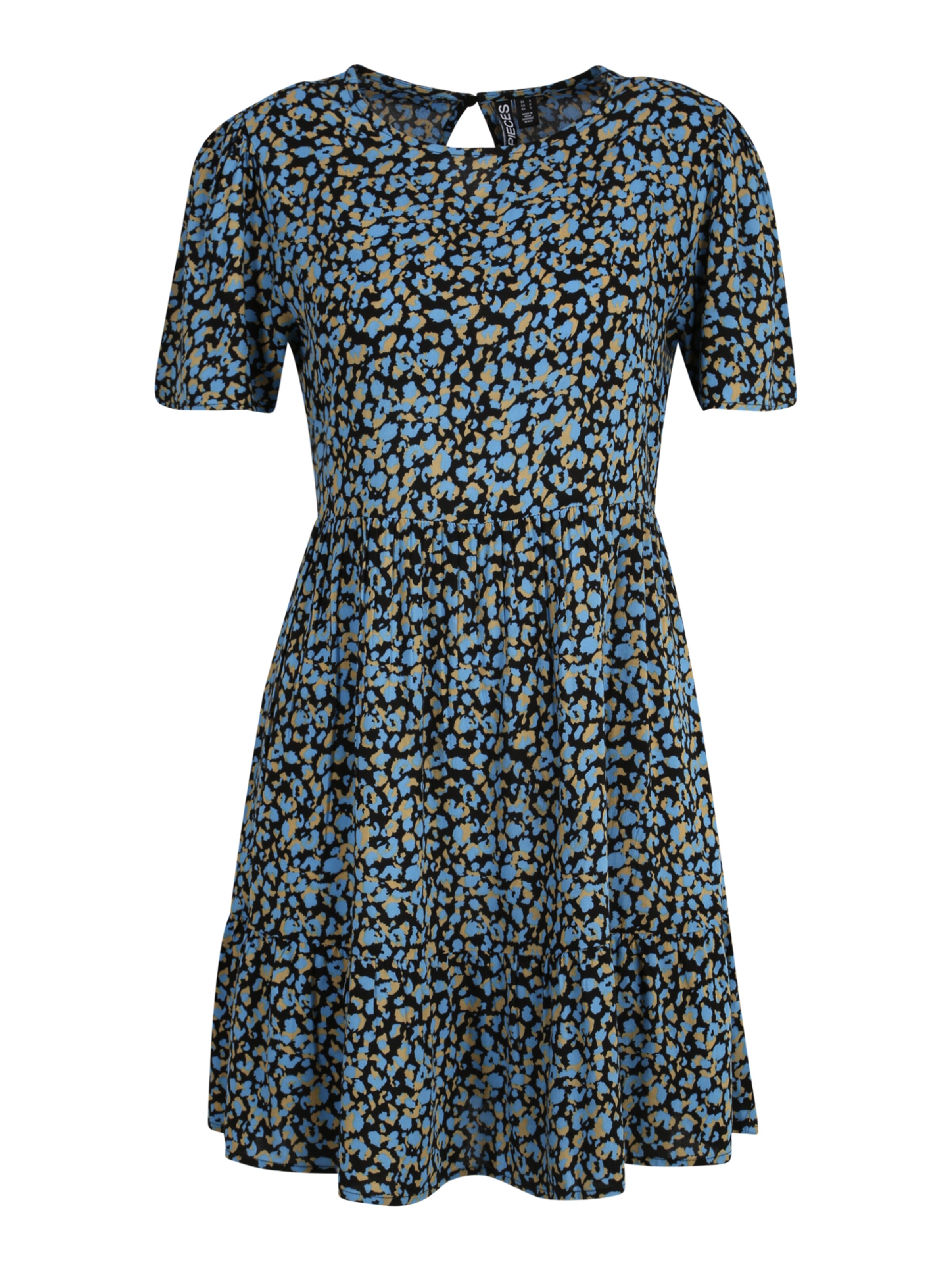 Pieces Tall Φόρεμα 'NYA' σε μαύρο: μπροστά