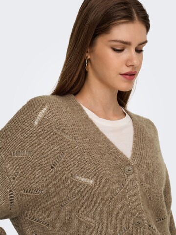ONLY Cardigan i brun